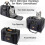 (As show, One size) Foldable Cat Carrier Bag with Plush Mattress 4