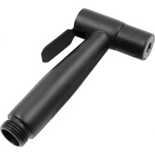 (As show, One size) 304 Stainless Steel Handheld Shower Faucet Hygienic Clean Bed Tray for Kitchen Shower Bathroom Black (Sprinkler Only)