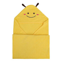 (As show, One size) Kids Bath Towels,Premium Hooded Towel for Toddlers Highly Absorbent Coral Fleece Bathrobe for Boys Girlsshape3