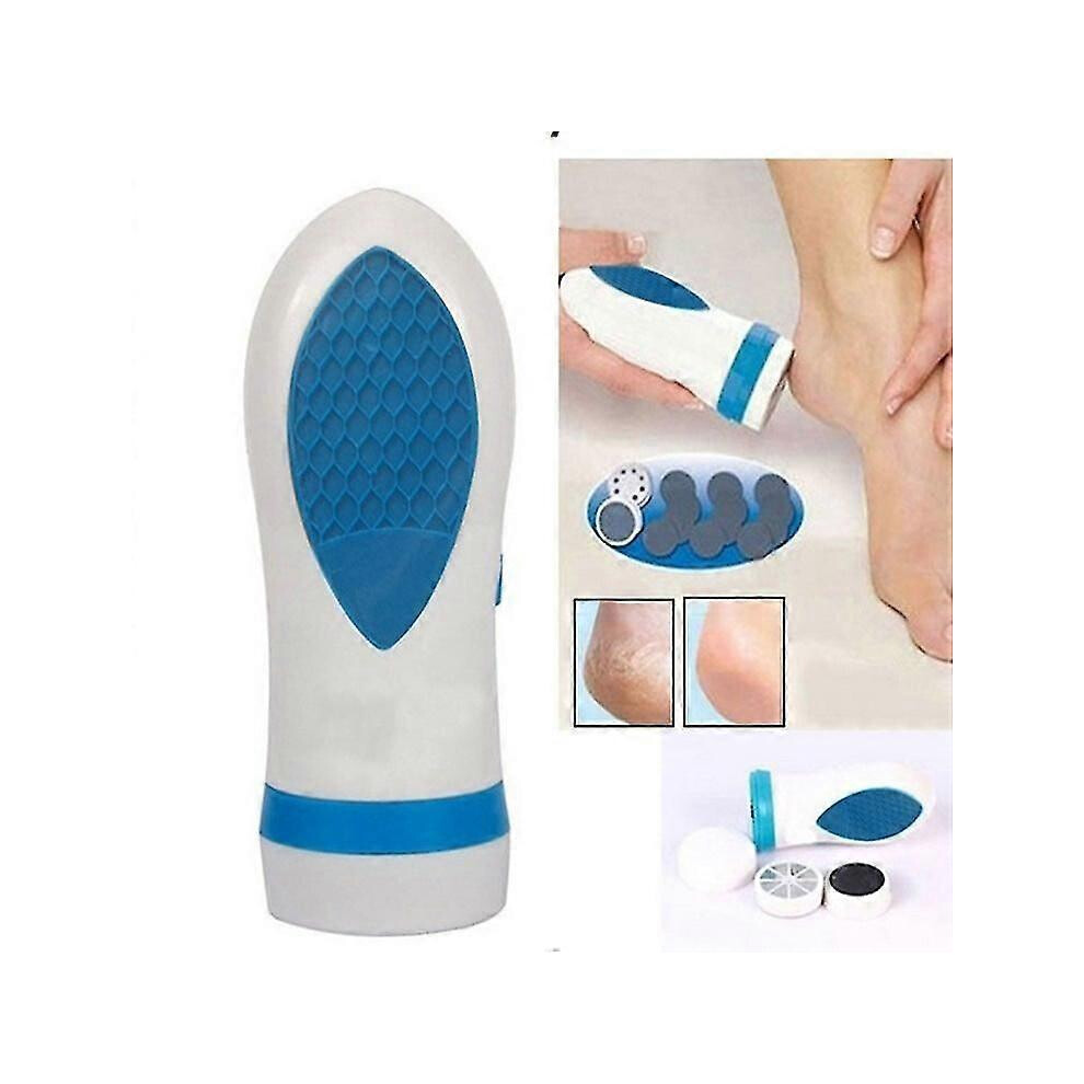 Kikidex (As Show, One Size) Electronic Pedicure Foot Callus Shaver Removal