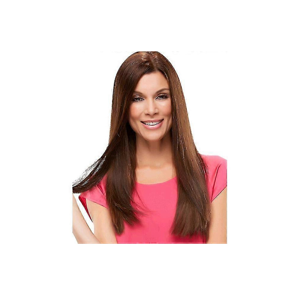 Kikidex (As Show, One Size) Lifelike Fluffy Long Straight Wig For Women