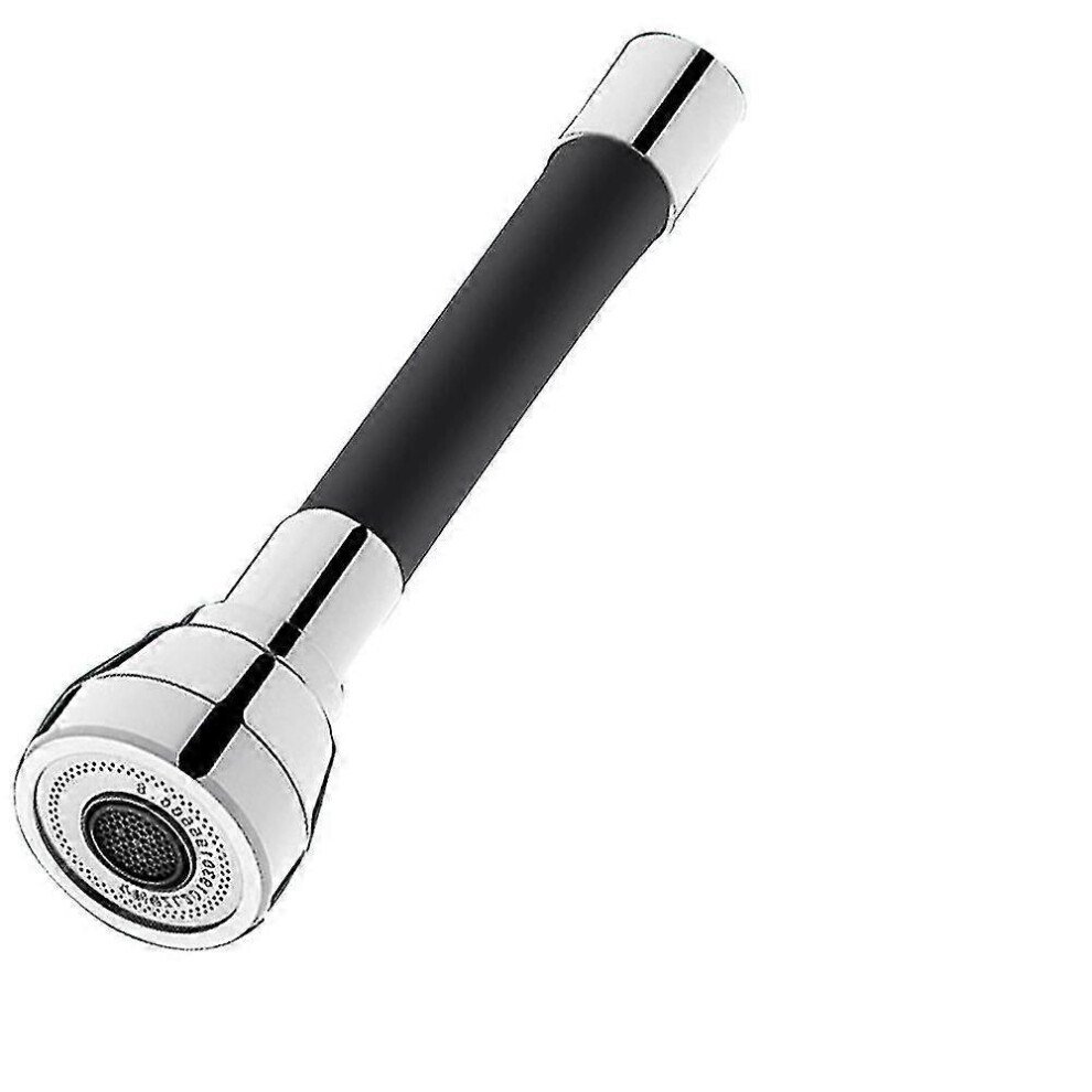 (50Cm, Black) Faucet Extender Universal 360 Degree Rotatable Foaming Extension Tube Movable Kitchen Faucet Sprayer Head 6902676348476