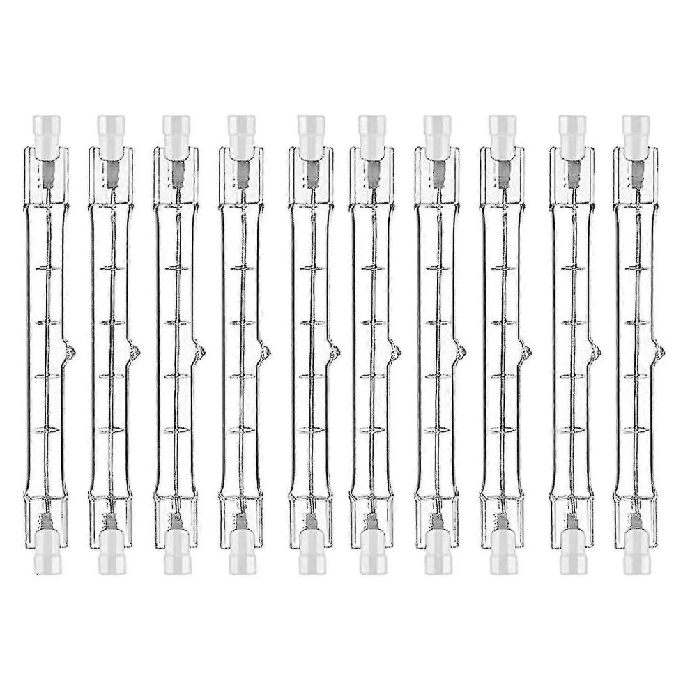 (As show, One size) R7s Halogen Light Bulb 118 Mm 200 W 230 V Pack Of 10 Halogen Rod Lamp-image-OPC-PHMFM2D-NEW