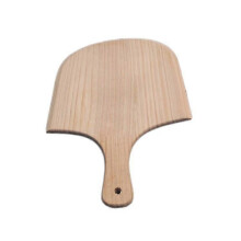 (As show, One size) 12 Inch Natural Wooden Pizza Peel Charcuterie Board Pizza Spatula Paddle Fo