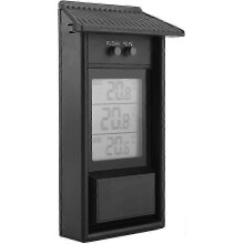 (As show, One size) Waterproof Wireless Wall Thermometer - Outdoor Indoor Digital Thermometer (-20 to +50 C)