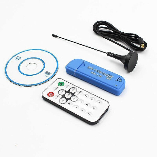 (As show, One size) Usb 2.0 Digital Dvb-t Tv Tuner