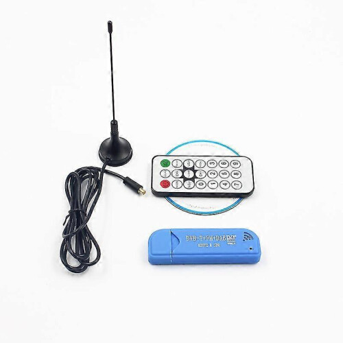 (As show, One size) Usb 2.0 Digital Dvb-t Tv Tuner 1