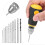 (As show, One size) Mini Hand Drill Kit with 10 Twist Drill Bits (0.8-3.0mm) - Portable Tools 3