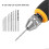 (As show, One size) Mini Hand Drill Kit with 10 Twist Drill Bits (0.8-3.0mm) - Portable Tools 4