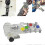 (As show, One size) Guitar Teaching Practice Learning System Tool Aid Chord Buddy Lesson Trainer 3