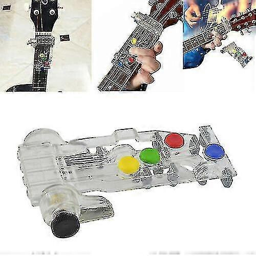 (As show, One size) Guitar Teaching Practice Learning System Tool Aid Chord Buddy Lesson Trainer 2