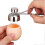 (As show, One size) Practical Stainless Steel Egg Topper Cutter Boiled Raw Kitch 2