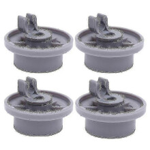 (As show, One size) Bosch Kenmore 165314 Dishwasher Lower Rack Wheel Part (4 Pack)