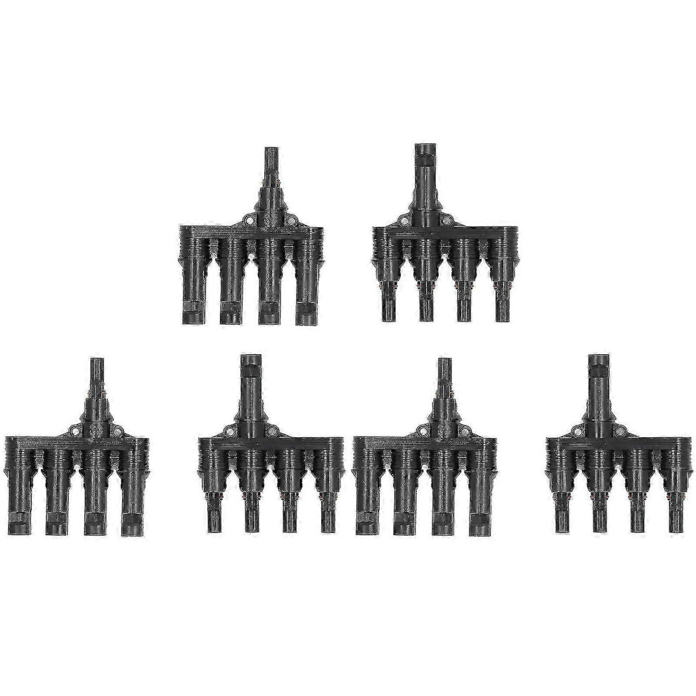 (As Show, One Size) 3Set 50A 1000V T Branch Connector Solar Branch Connetor 1 To 4 Photovoltaic Cable Branch Connector 4631898289121