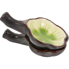 (As show, One size) 2-pack brush ink tray ink dish desktop ink container calligraphy supplies Chinese ink pool decorative ink tray porcelain ink container ink painting di