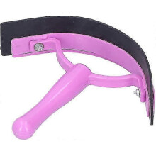 (As show, One size) Horse Sweat Scraper Ergonomic Handheld Soft Grip Plastic Sweat Scraper Horse Hair Removal Grooming Tool Cleaning Comb