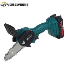 (As show, One size) Cordless Chainsaw - VIOLEWORKS Electric Chainsaw 800W 88V Cordless Woodworking Chainsaw 1 Battery 2500mAh