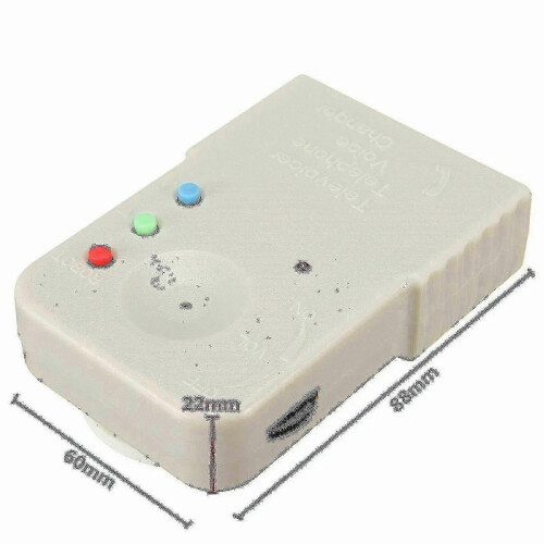 (As show, One size) Alg Mini Wireless Multi Voice Changer Digitizer Microphone Disguiser Loudspeaker 2