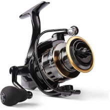 (As show, One size) Spinning Fishing Reels - Ultra-Light and Smooth Fishing Reel with Metal Handle