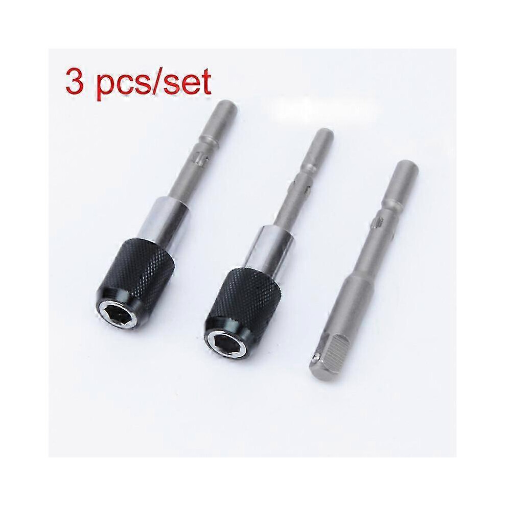 (As Show, One Size) 3Pcs/Set 801 802 1/4 Inch Hex Shank Magnetic Screwdriver Quick Release Bit Holder 4631898220537