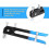 (As show, One size) Threaded Rivet Nut Gun Riveting Plier Kit Nut Riveter Kit Rivet Nutsert Gun Riveter Tool Threaded Insert For Thread 4