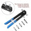 (As show, One size) Threaded Rivet Nut Gun Riveting Plier Kit Nut Riveter Kit Rivet Nutsert Gun Riveter Tool Threaded Insert For Thread 3