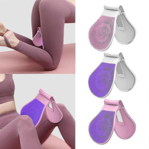 (Pink White, One size) Bladder Control Device Hip Trainer Pelvic Floor Muscle Inner Thigh Buttocks Exerciser