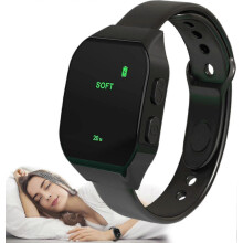 (Black, One size) Sleep Aid Wristband Watch Device,microcurrent Anti Anxiety Insomnia Sleeping Device For Improve Sleep, Stress Relief, Fast Asleep
