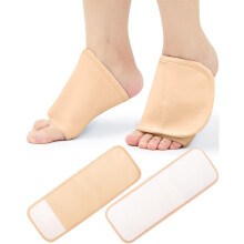 Castor Oil Pack Wrap for Feet (2Pcs), Organic Bamboo Cotton, Reusable, Adjustable, Promotes Blood Circulation, Relieves Muscle Pain