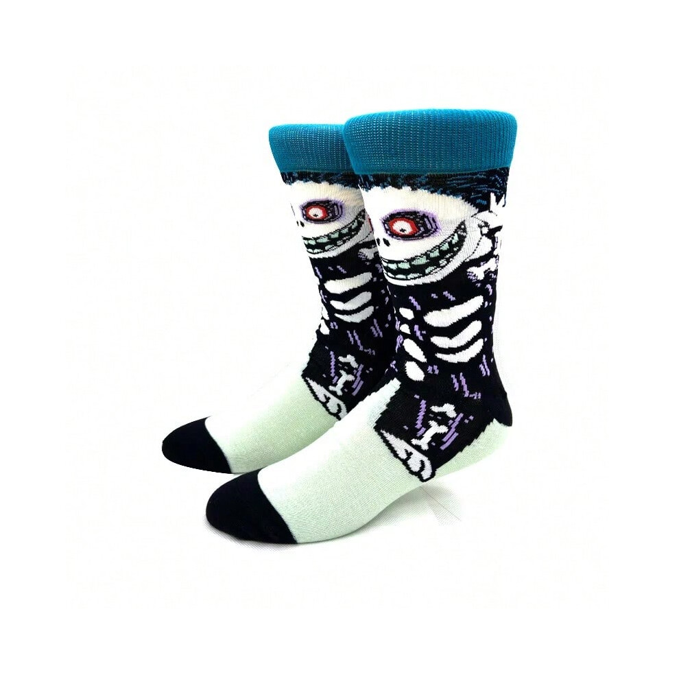 (JS-10, Size 36-45) 1 Pair New Arrival Marvel Anime Movie Women Men Socks Cotton Long Socks Menâs Cosplay Calf Sock Personality Hip Hop Funny Socks-image-OPC-PHMG2Z5-NEW