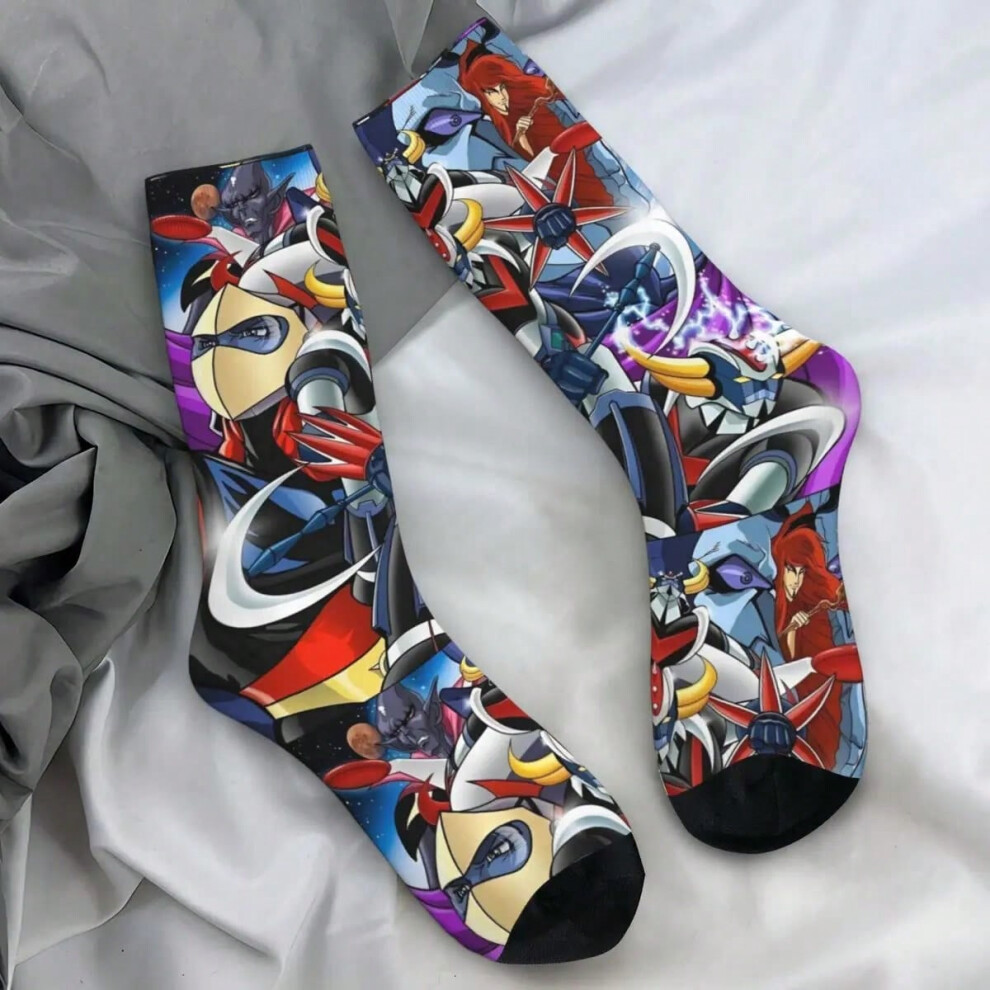 (11, One Size) Goldorak UFO Robot Grendizer Socks Spring Stockings Fashion Adults Men Breathable Socks Design Climbing Anti-Slip Socks-image-OPC-PHMG6DB-NEW