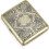 (As show, One size) Golden Peony Grass Cigarette Case - Holds 20 Cigarettes 1