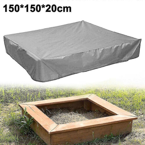 (As show, One size) Sandbox Cover, Sandbox Canopy With Drawstring, Sandpit Pool Cover