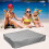 (As show, One size) Sandbox Cover, Sandbox Canopy With Drawstring, Sandpit Pool Cover 4