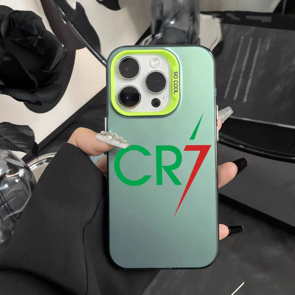 (CYG-29cc2410110819, iPhone 12 ProMax) Mr Football Phone Case For C-cR7-R-Ronaldos iPhone 16 15 14 13 12 11 Pro Max X XR 8 7 Plus Candy Matte Shockpro-image-OPC-PHMGCXR-NEW