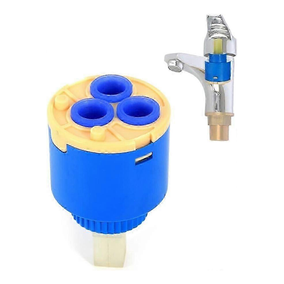 (As Show, One Size) 40Mm Ceramic Cartridge Faucet Replacement - Water Mixer Tap Valve 4631898245059
