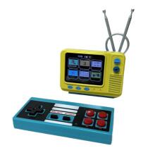Video Games Player Mini TV 3.0-inch Large Screen Retro Games Console Support AV Output and USB Charging Gift for Kids Adults
