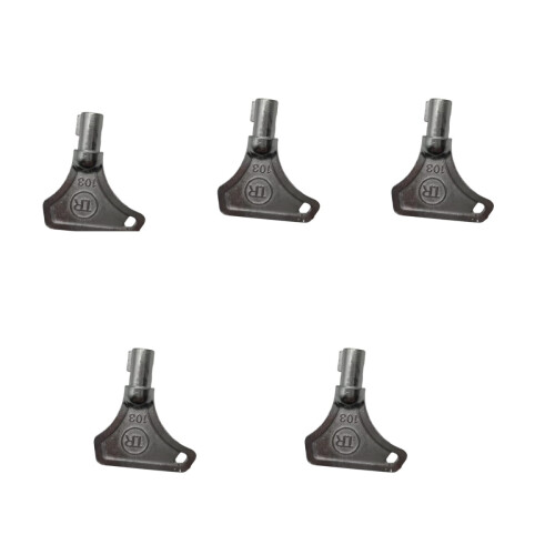 5 Pcs 123482-91291 Ignition Key Compatible With Yanmar Marine