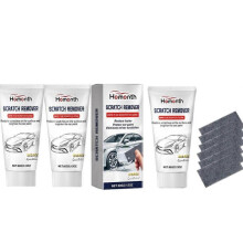 (3pcs) 2024 New Upgrade Nano Sparkle Cloth and Car Scratch Repair Remover Paste Kit