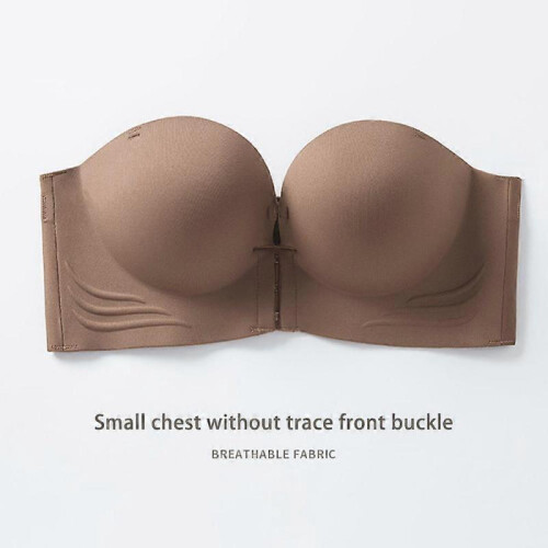 (coffee M 34 75AB) Underarm-Smoothing With Seamless Stretch Wireless Lightly Lined Comfort Bra 2