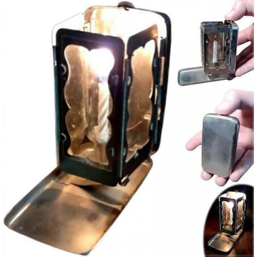 (1pcs) Folding Pocket Candle Lantern, Krogesdiscount Folding Pocket Candle Lantern