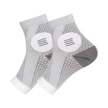 (grey l xl) Stunor - Dr.Neuropathy Socks, Connecy Socks - Zoomwish Anti-Fatigue Foot Sleeves