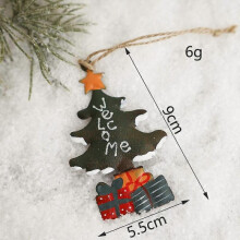 (christmas tree) Christmas Tree Decorations Small Pendants Socks Gift Bag Pendant Christmas Gifts