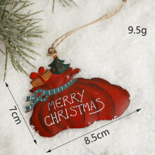 (Gift bag) Christmas Tree Decorations Small Pendants Socks Gift Bag Pendant Christmas Gifts