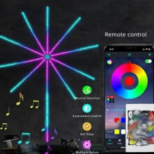 (5V controller) WiFi Bluetooth Smart Fireworks Led Light,Identityt Fireworks Lights, APP Control