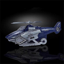 (blue 3) LED Transforming Dinosaur Helicopter Toy,Automatic Transform Cars With Music