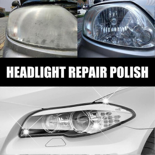 (30ml) Car Headlight Polishing Agent Scratch Remover Repair Fluid Polish Tool Kit 1
