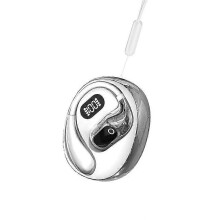 (white) Multi-Language Smart Translation Bluetooth Headset, Open Air 5 Ows Translator