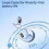 (black) Multi-Language Smart Translation Bluetooth Headset, Open Air 5 Ows Translator 4