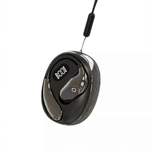 (black) Multi-Language Smart Translation Bluetooth Headset, Open Air 5 Ows Translator